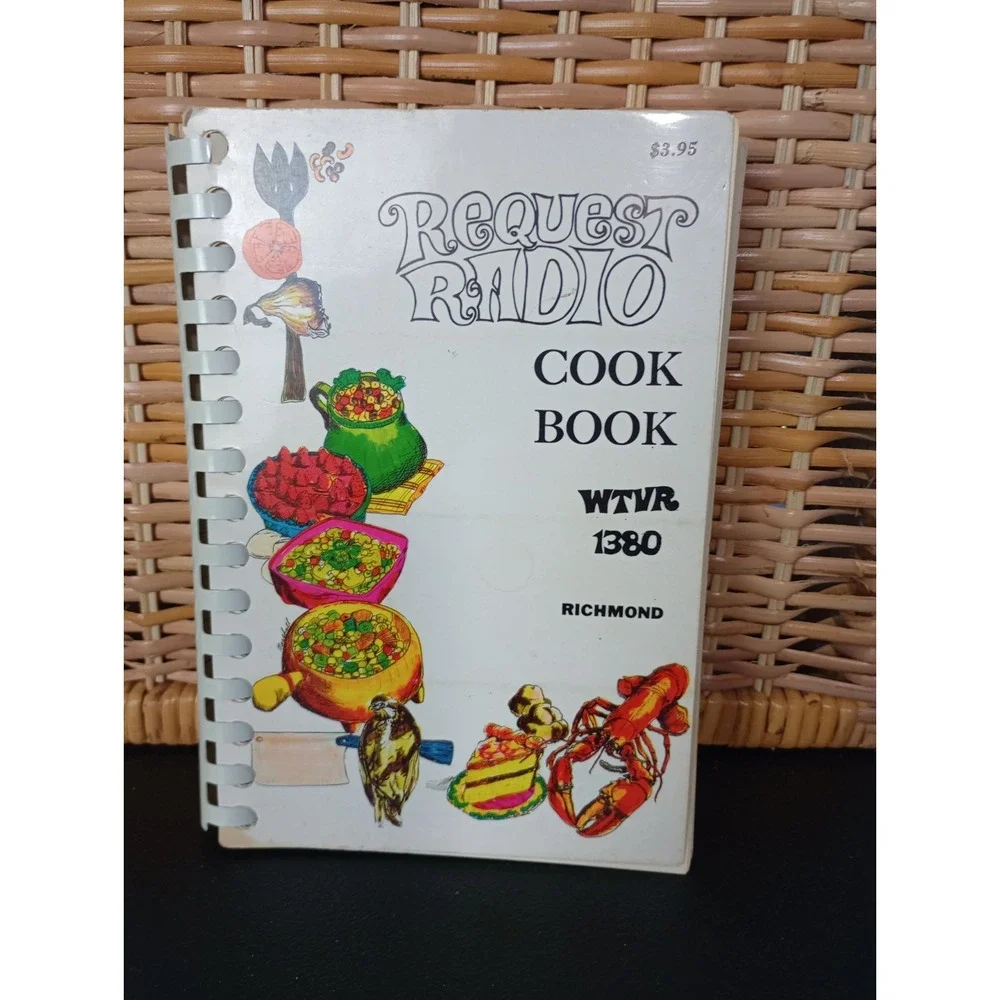 WTVR REQUEST RADIO‎ 1380 Cookbook Richmond, Virginia 1973